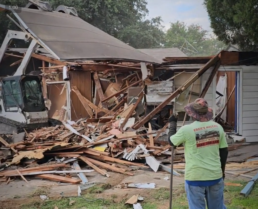 House demolition